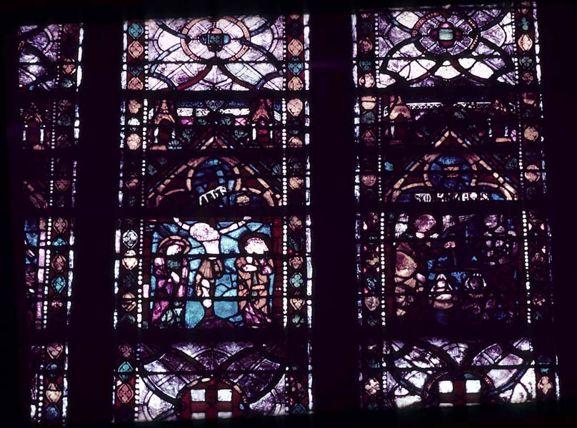Apse, window 5Y, section BC 2 (Chapel: Saint-Michel)