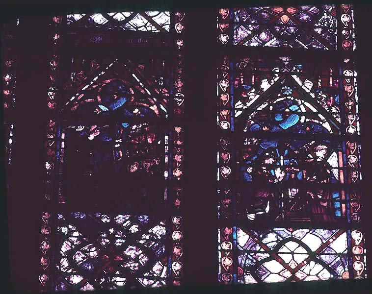 Apse, window 5X, section BC 2 (Chapel: Saint-Michel)