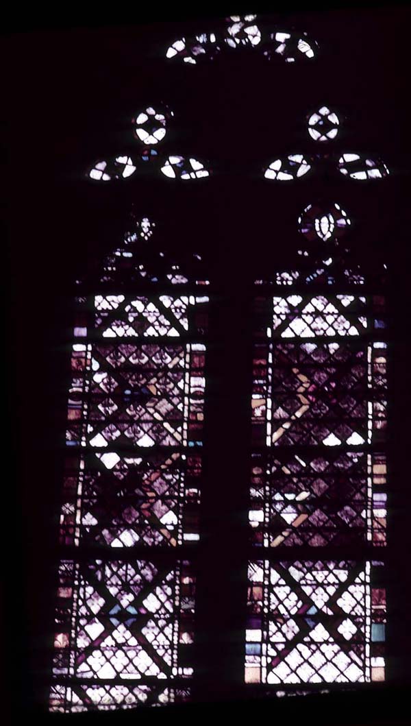 Choir, window 5C, detail (Choir)