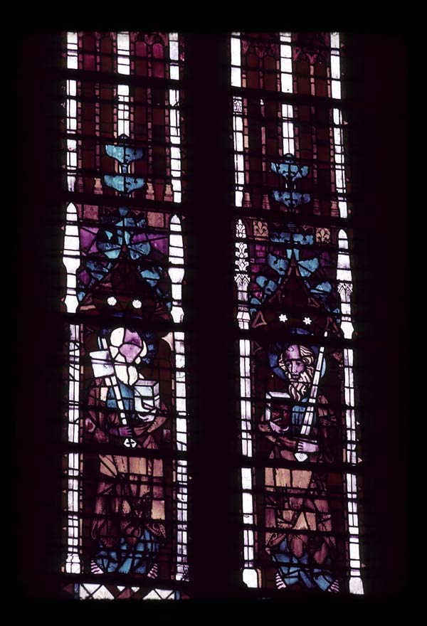Choir, window 6B, detail (Choir)