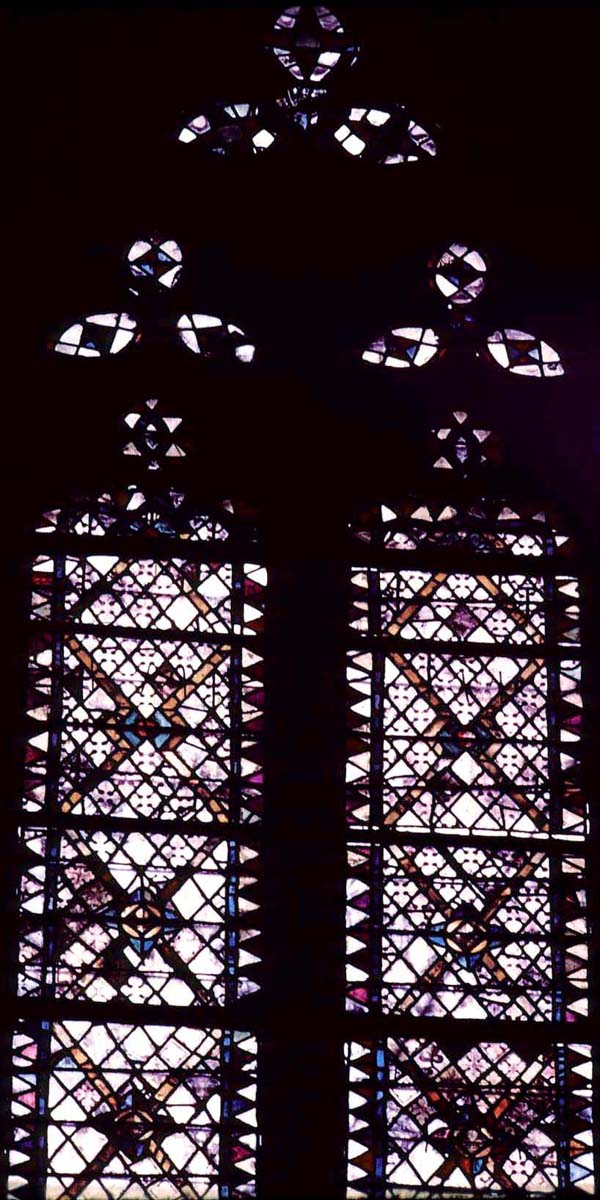 Choir, window 9C, detail (Choir)