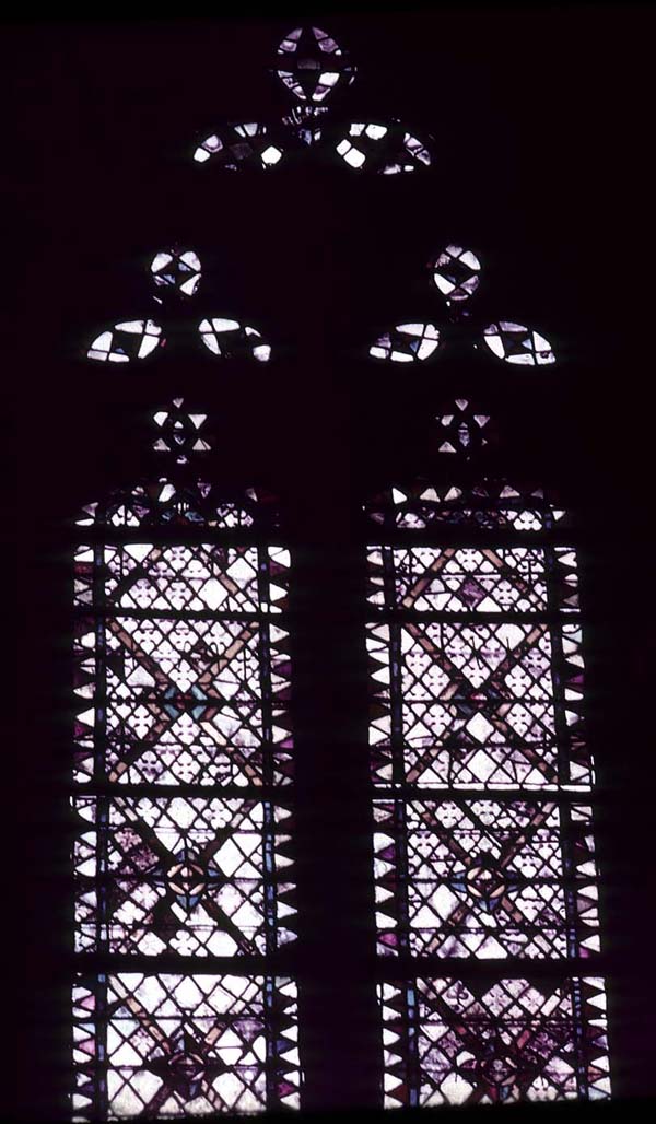 Choir, window 9C, detail (Choir)