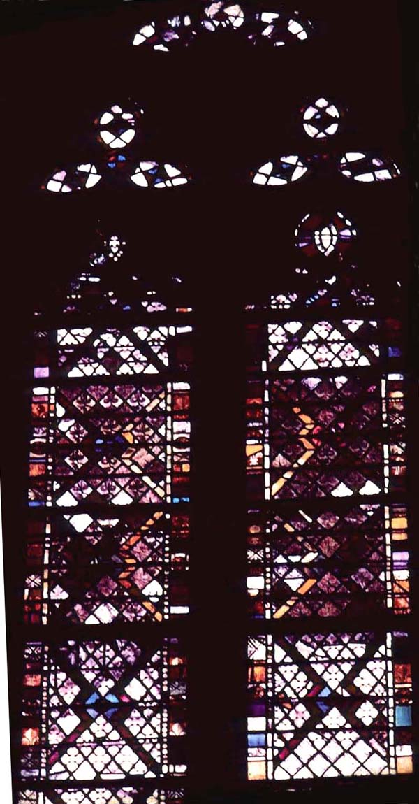 Choir, window 5C, detail (Choir)