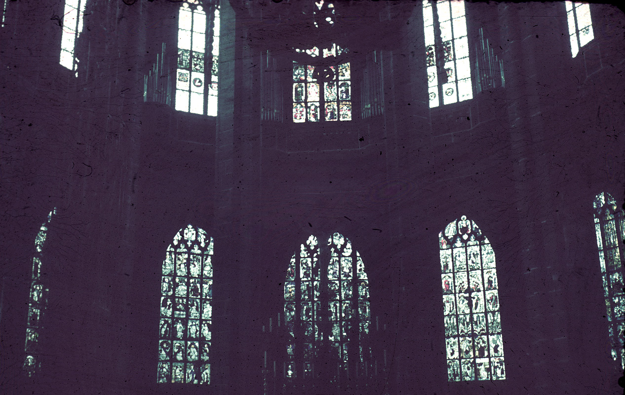 Windows in chancel