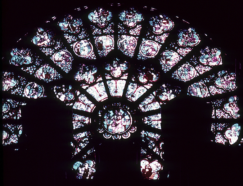 Nave, West Rose Window