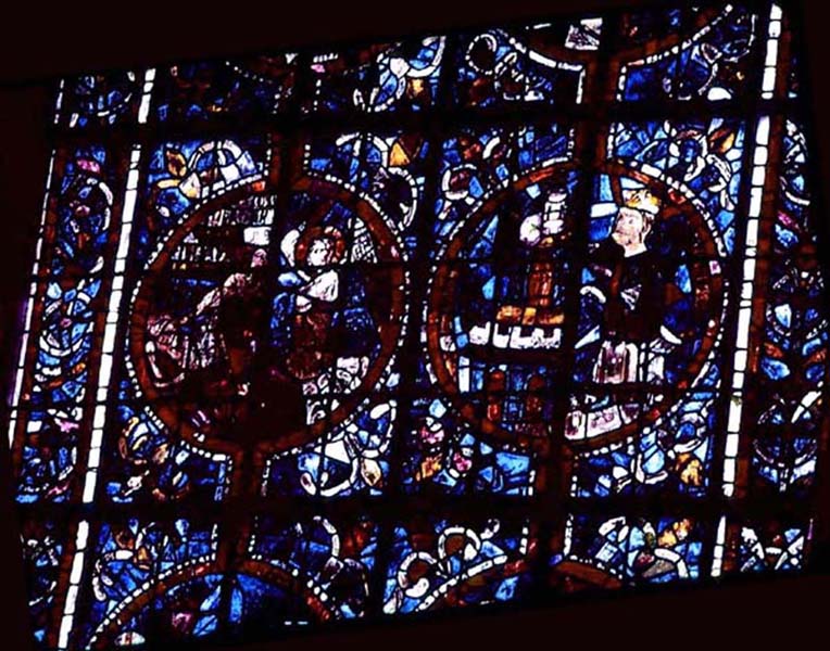 Transept, window 2, section AB 4