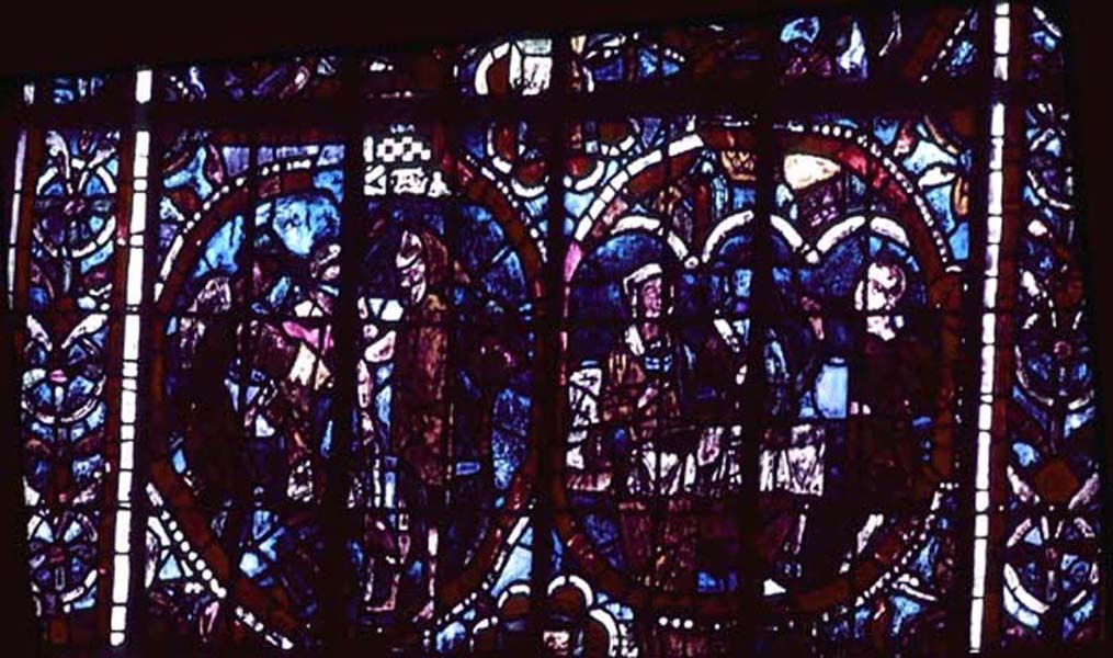 Transept, window 2, section AB 1