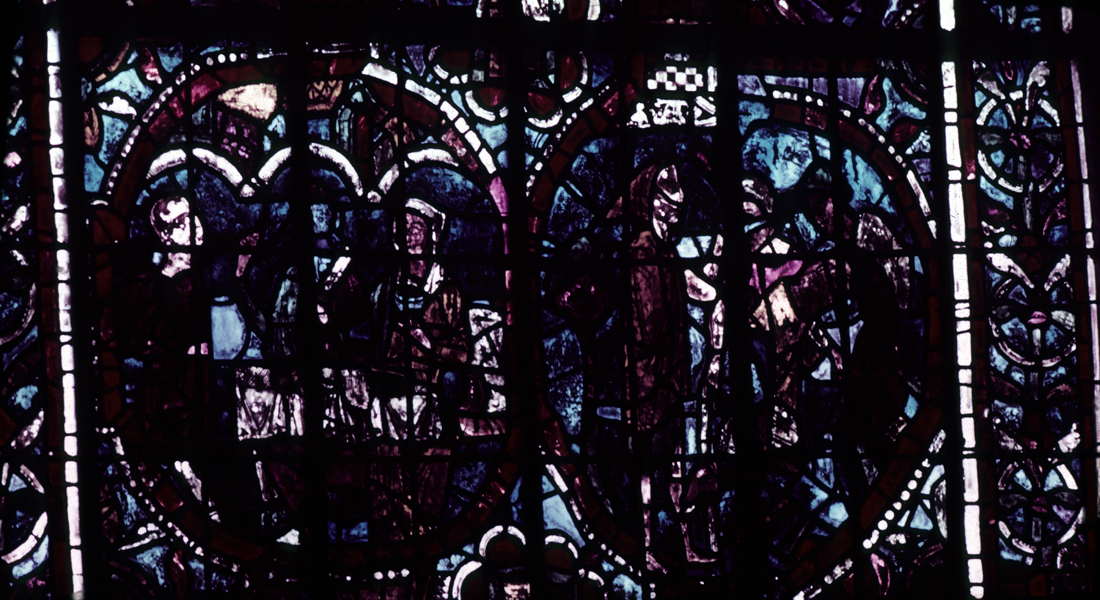 Transept, window 2, section AB 1