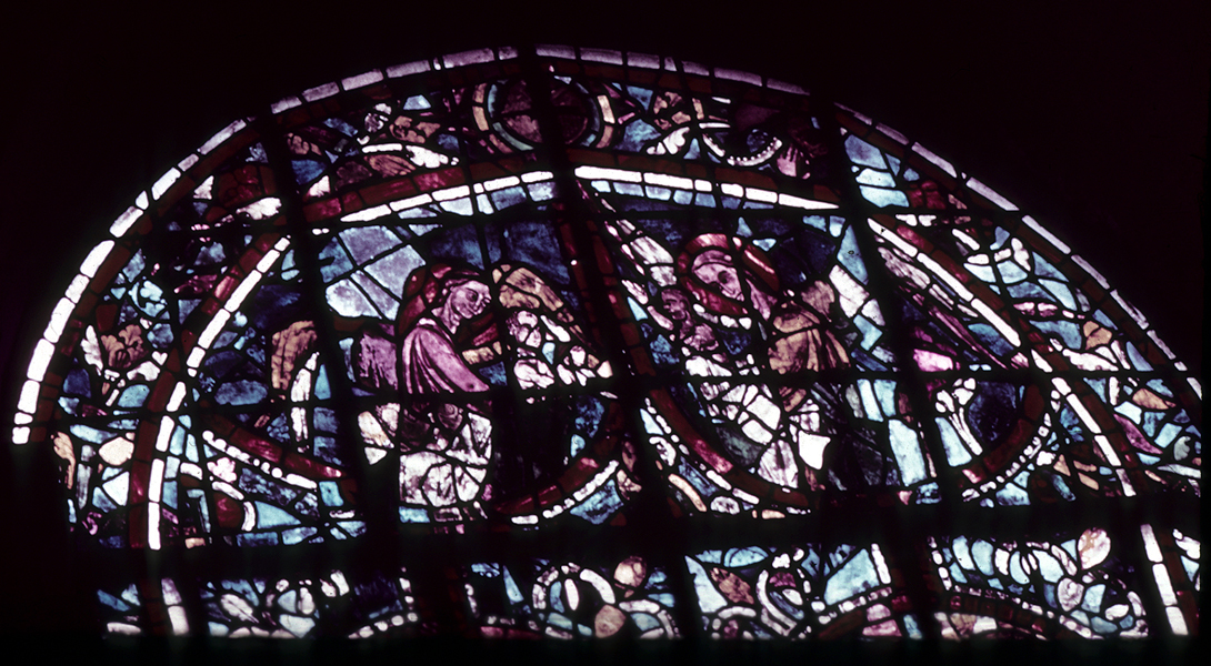 Transept, window 2, section AB 7