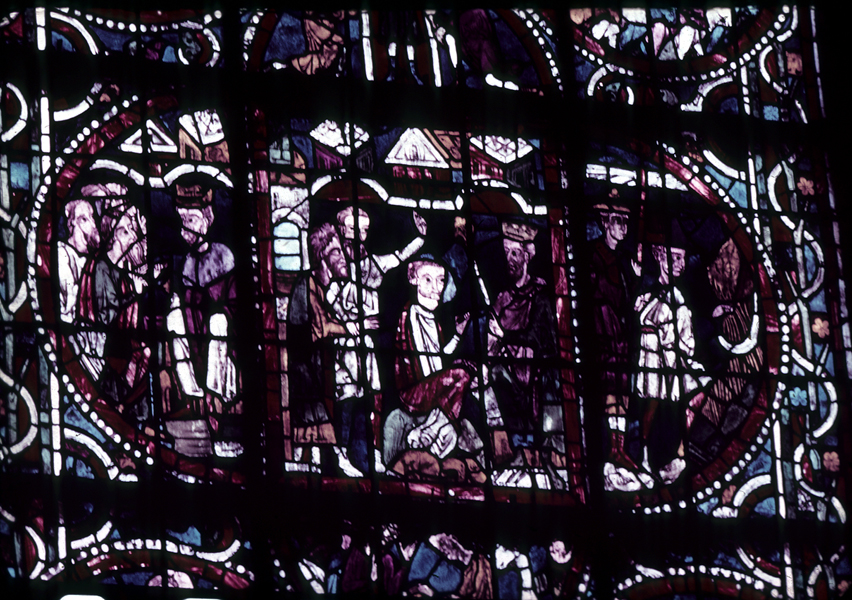 Transept, window B, section 3AB 4