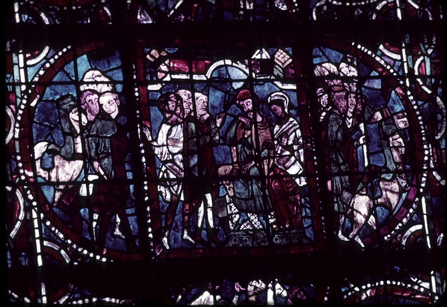Transept, window B, section 3 AB 2