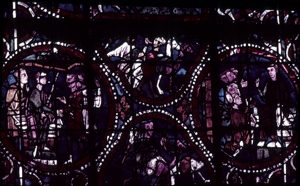 Transept, window B, section 3 AB1