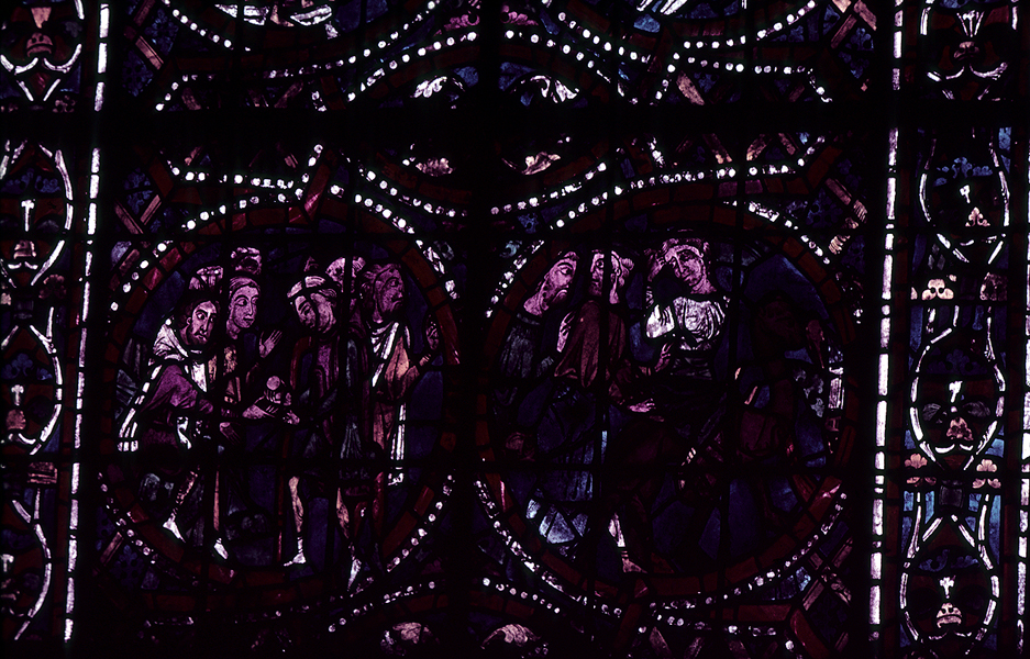 Transept, window B, section 4 AB 1