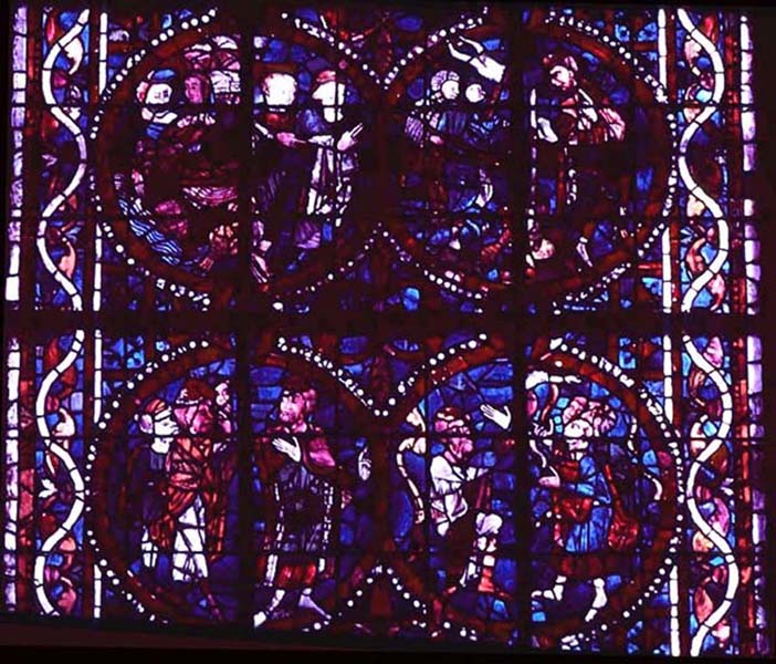 Transept, window B, section 1AB 5-4