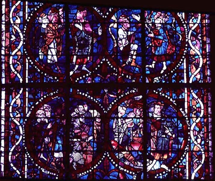 Transept, window B, section 1AB3