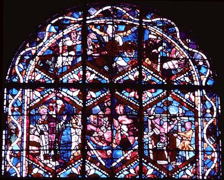 Transept, window B, section 2AB7-6