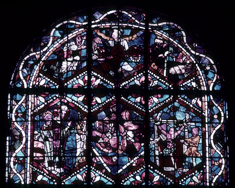 Transept, window B, section 2 AB 7-6