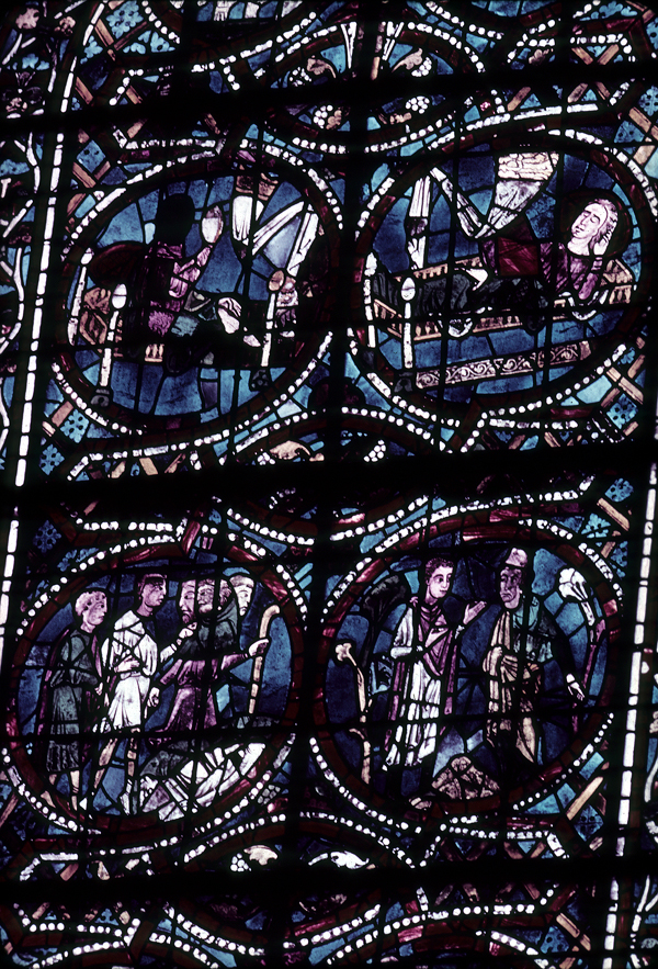 Transept, window B, section 4 AB 6-5