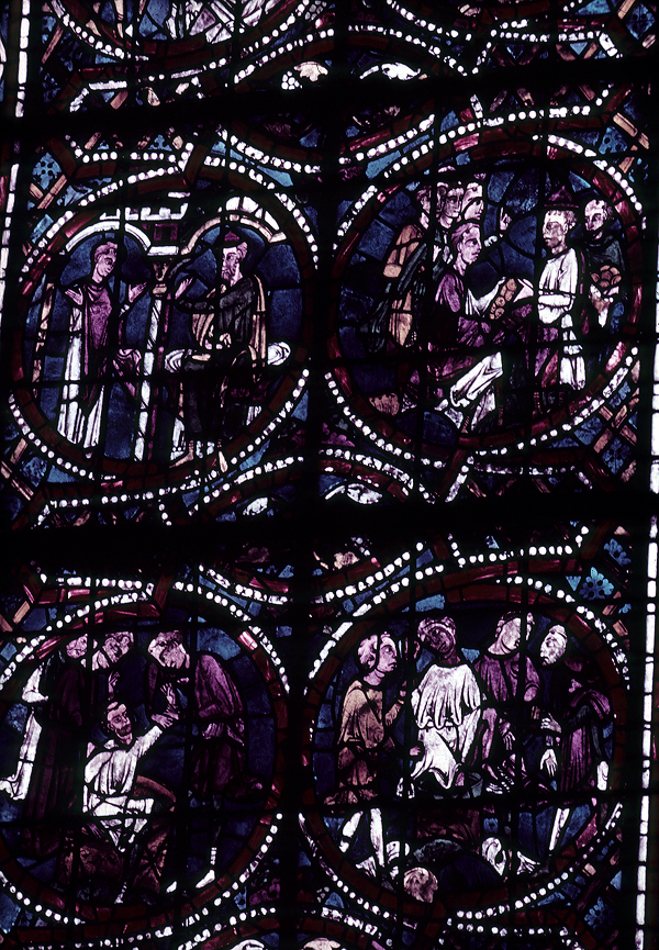 Transept, window B, section 4 AB 4-3