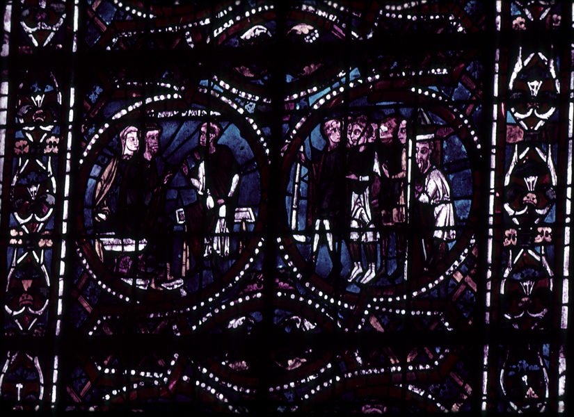 Transept, window B, section 4 AB 2