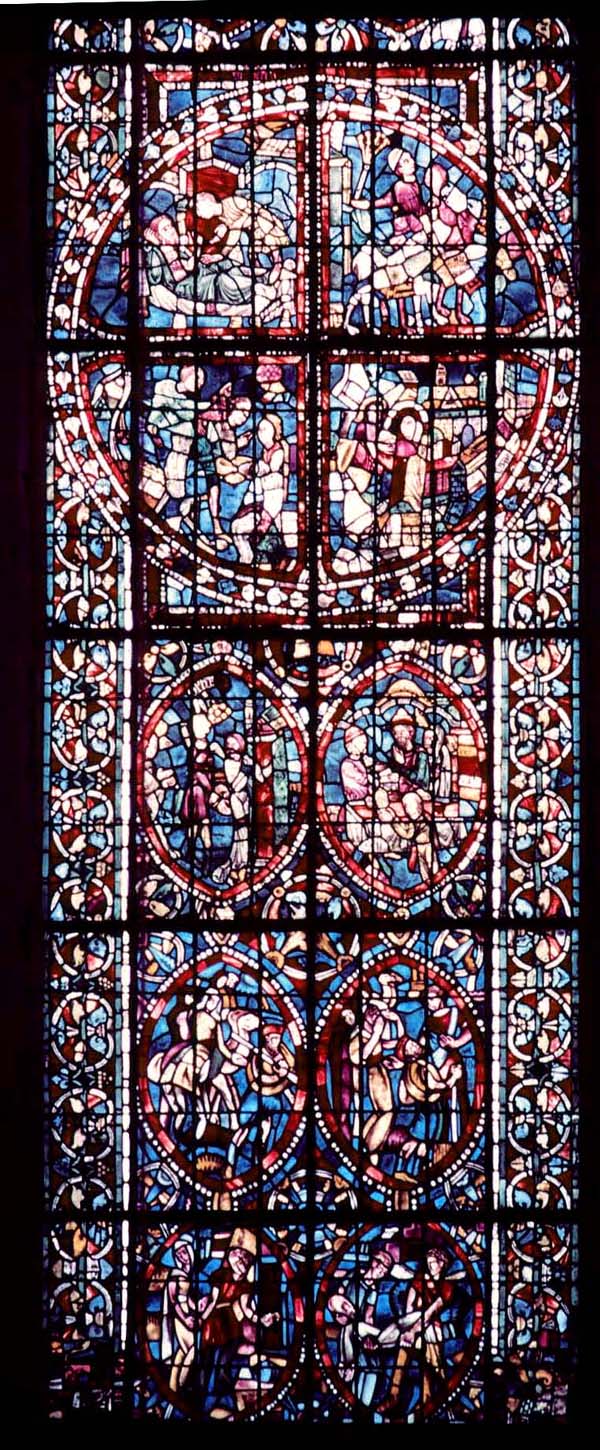 Choir, window 1, section A