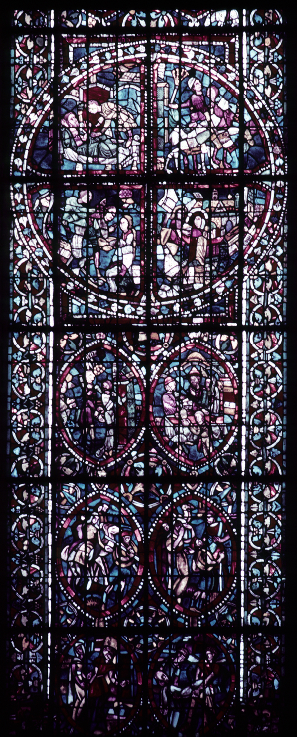 Choir, window 1, section A