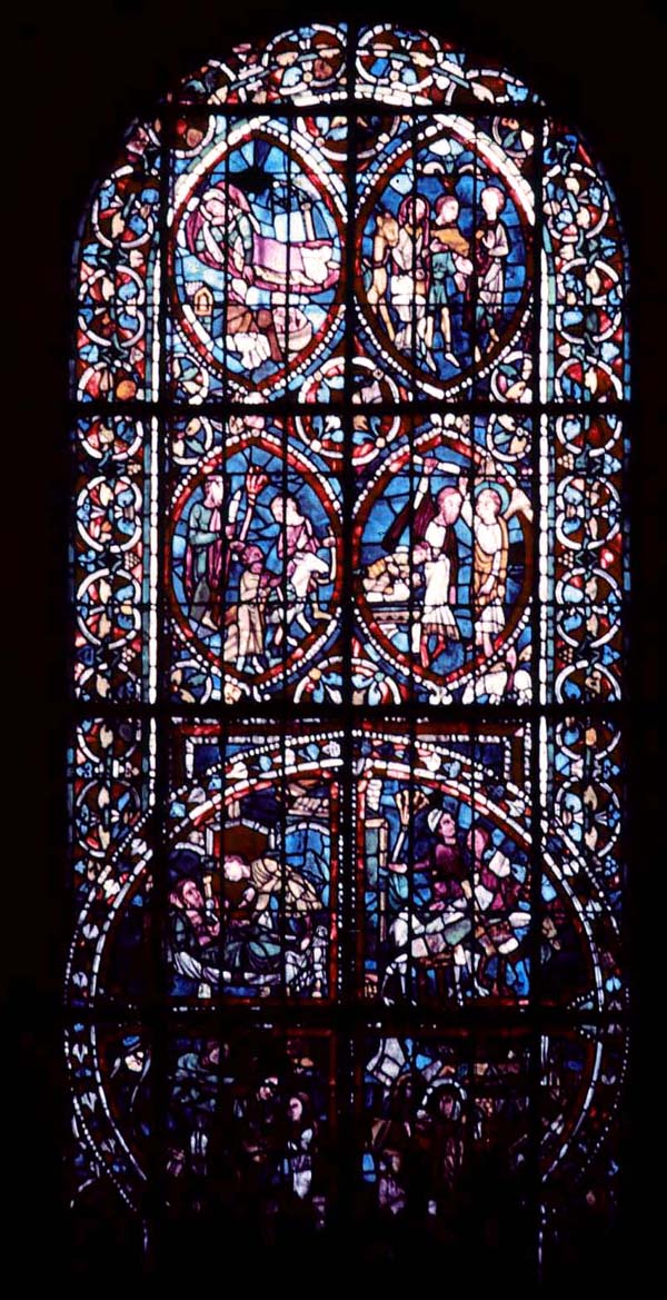 Choir, window 1, section B
