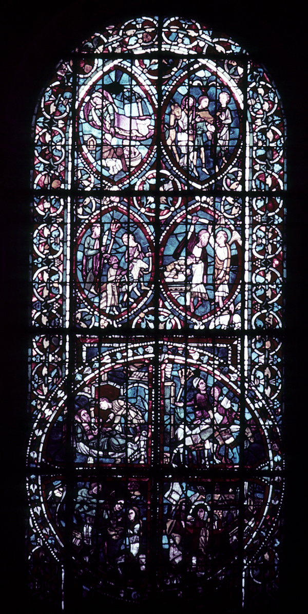 Choir, window 1, section B
