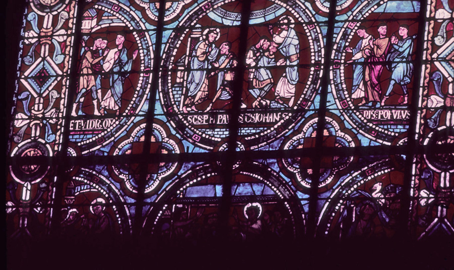 Chancel, window Z, section 5-4