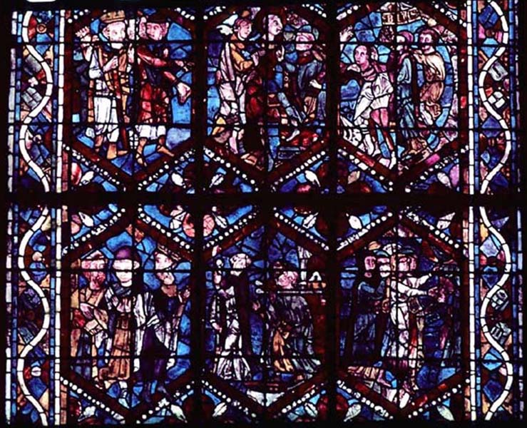 Transept, window 2, section AB3