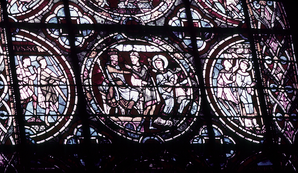 Chancel, window X, section B