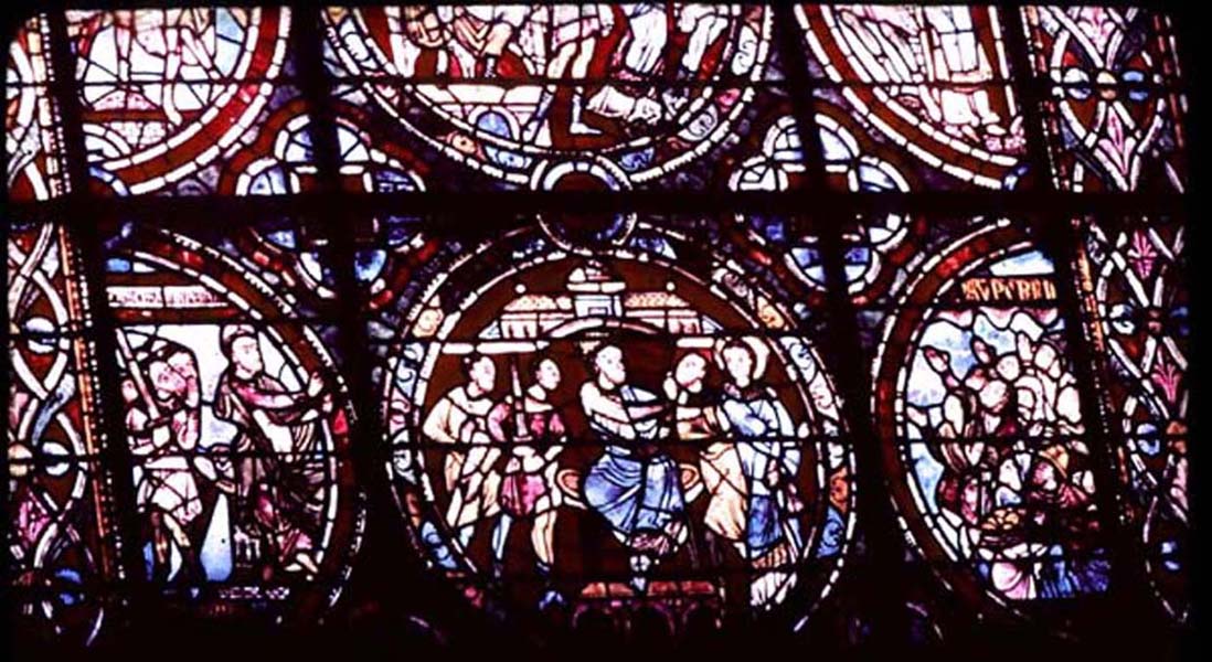 Chancel, window X, section C