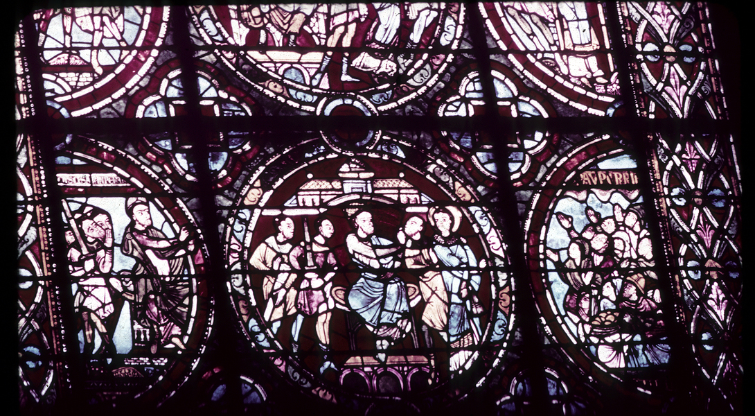 Chancel, window X, section C