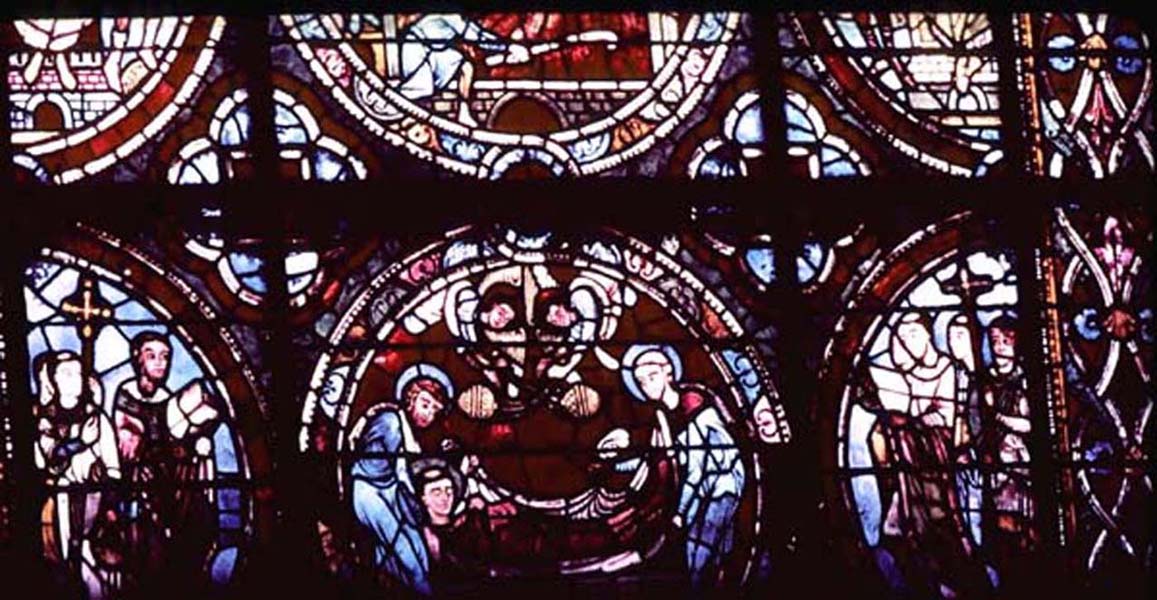 Chancel, window X, section F