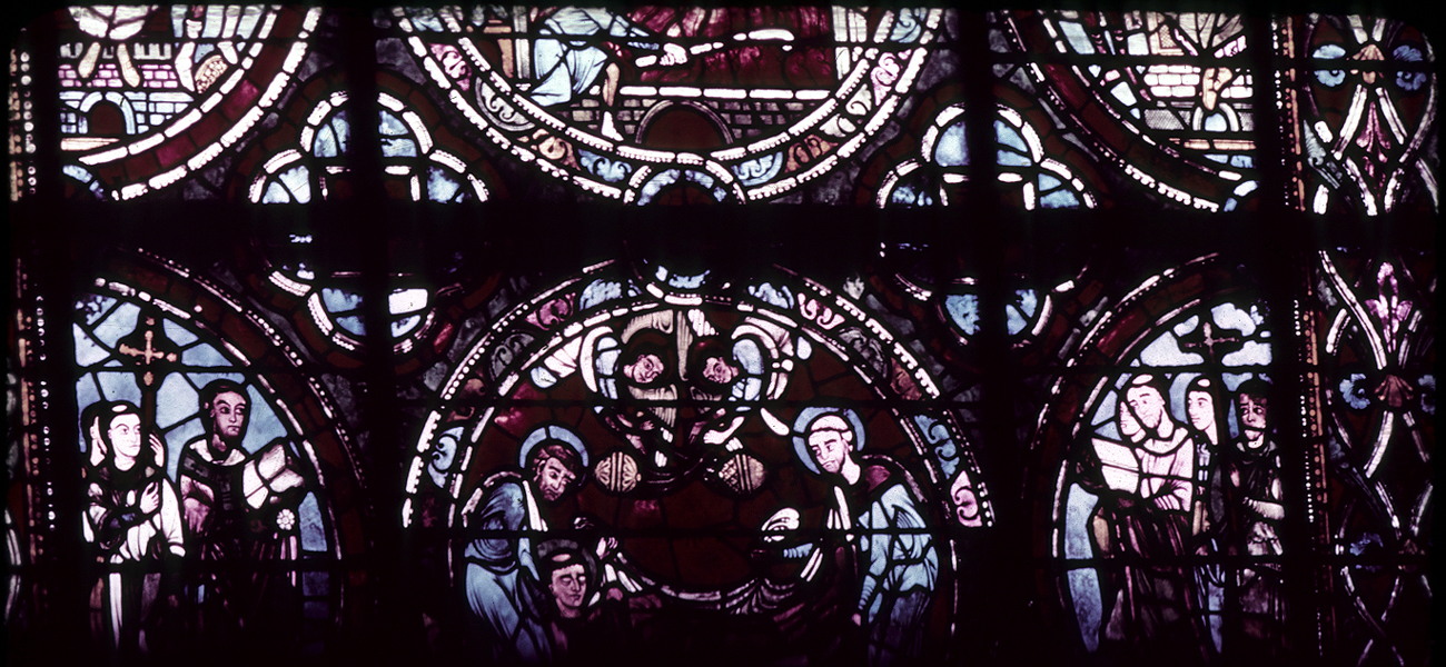 Chancel, window X, section F