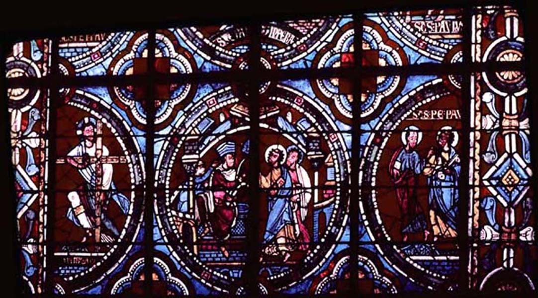 Chancel, window Z, section 1