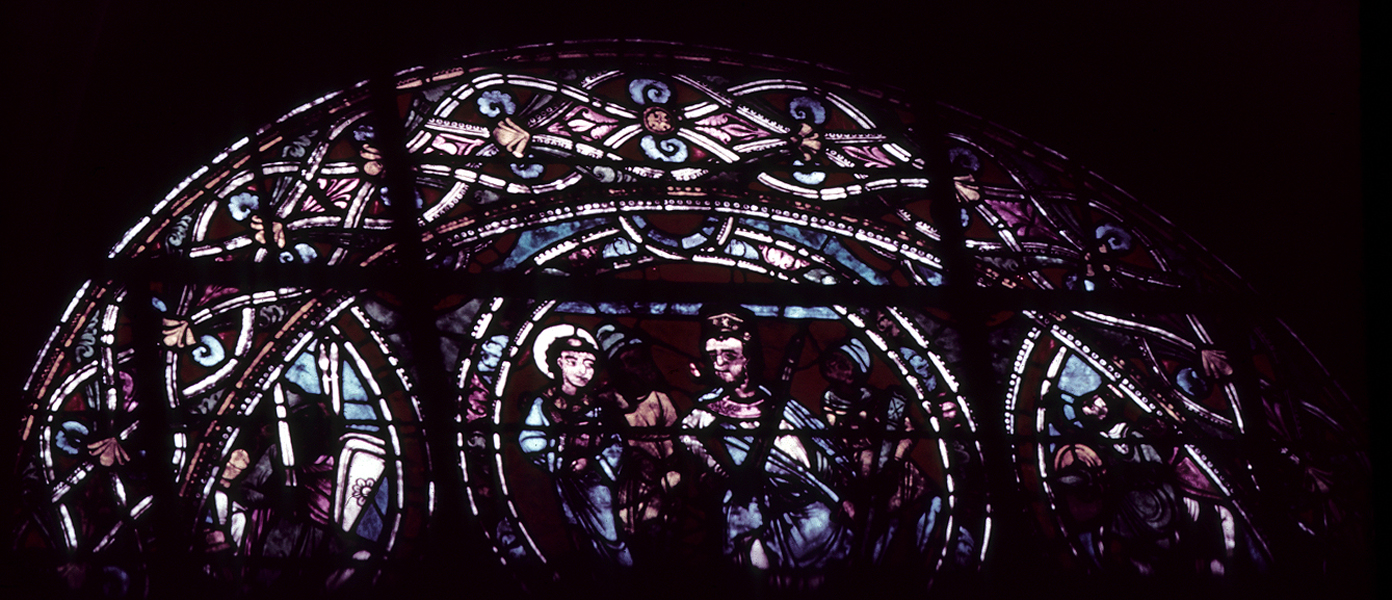 Chancel, window X, section A