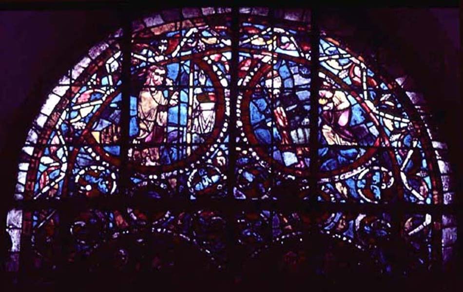 Transept, window B, section 3