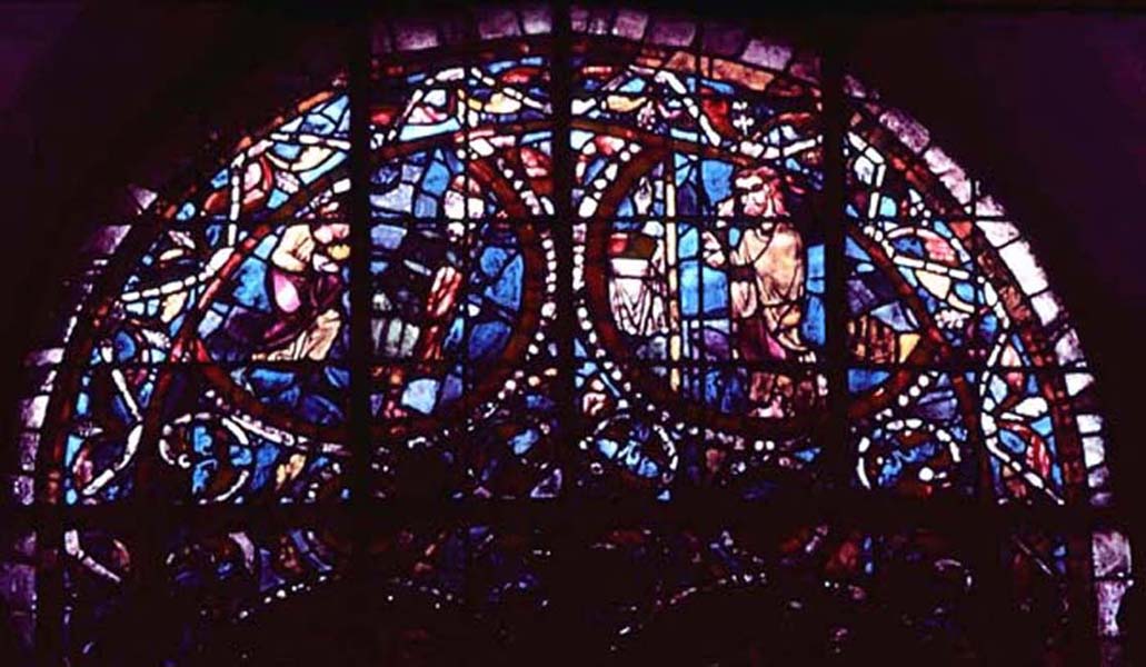 Transept, window 5, section 7-6