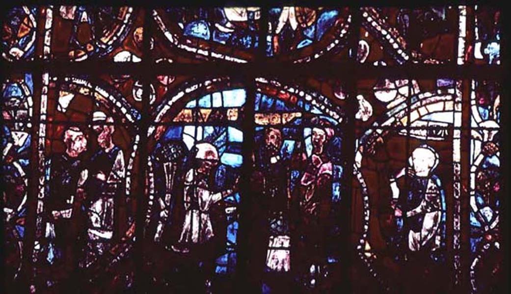 Transept, window A3, section 1