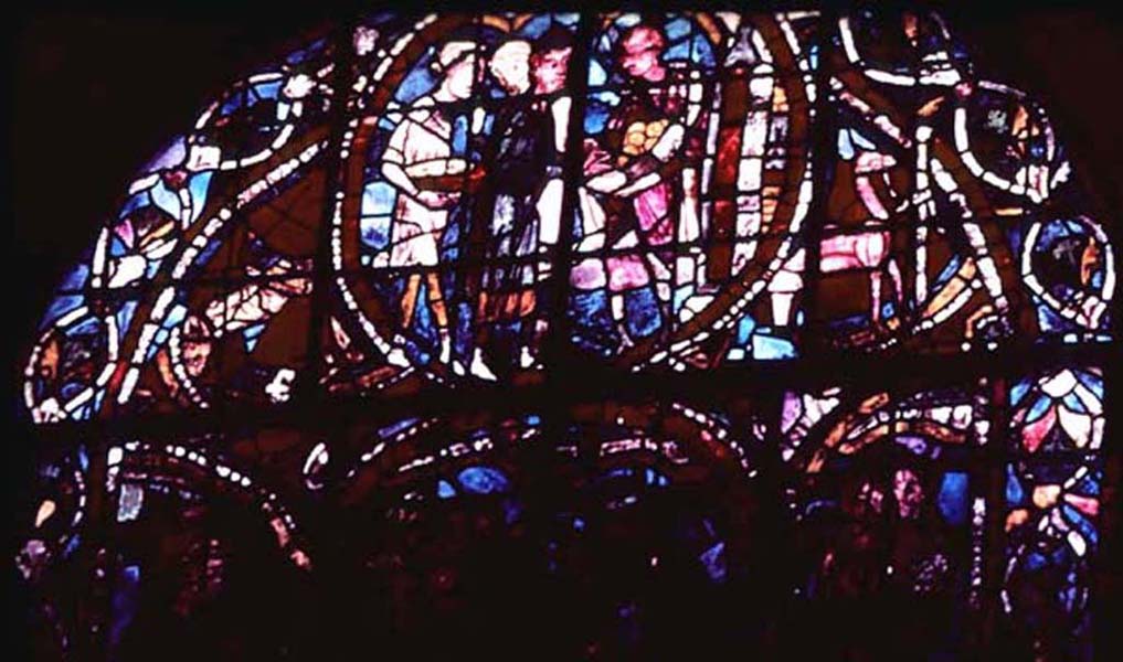 Transept, window A3, section 7-6