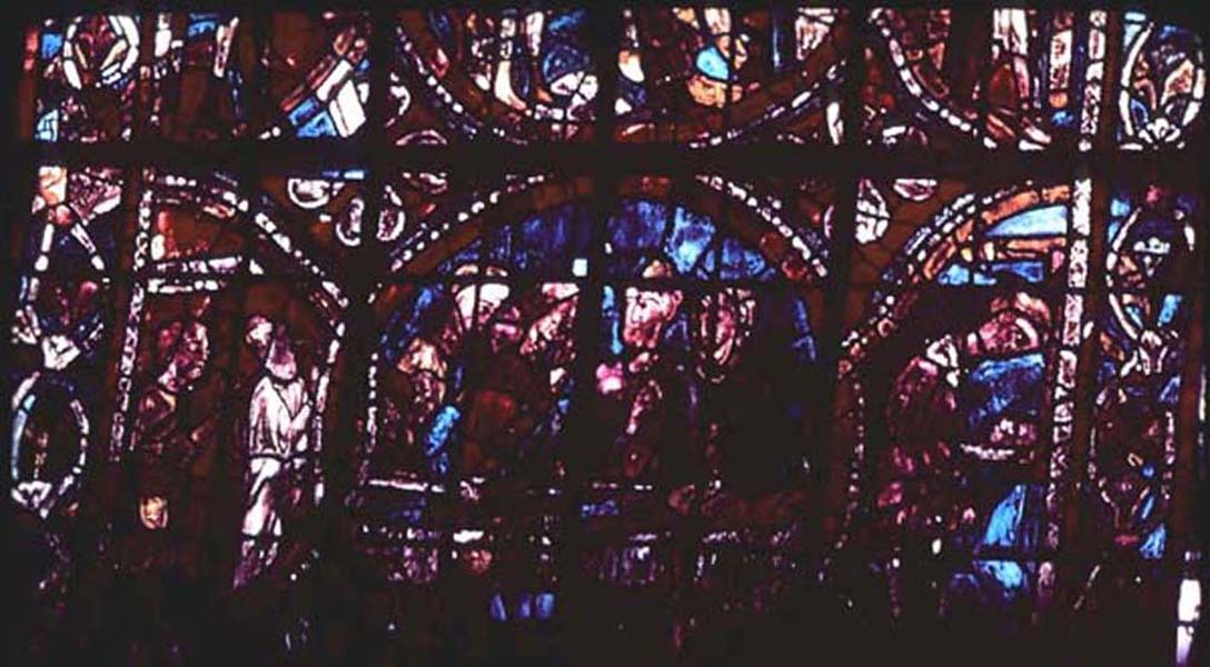 Transept, window A3, section 3