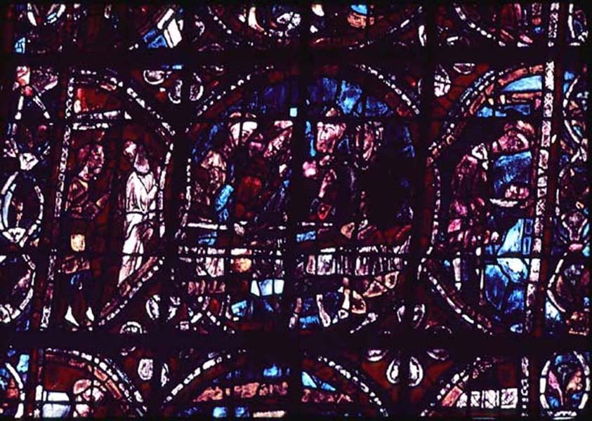 Transept, window A3, section 11