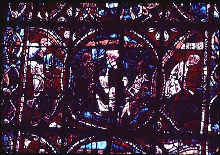 Transept, window A3, section 2