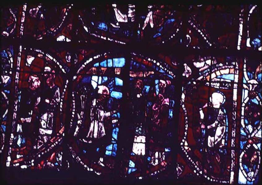 Transept, window A3, section 1