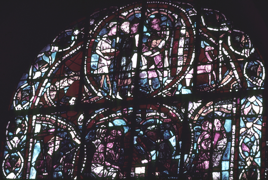 Transept, window A3, section 7