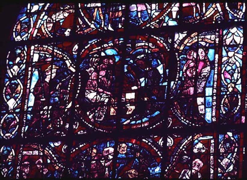 Transept, window A3, section 6