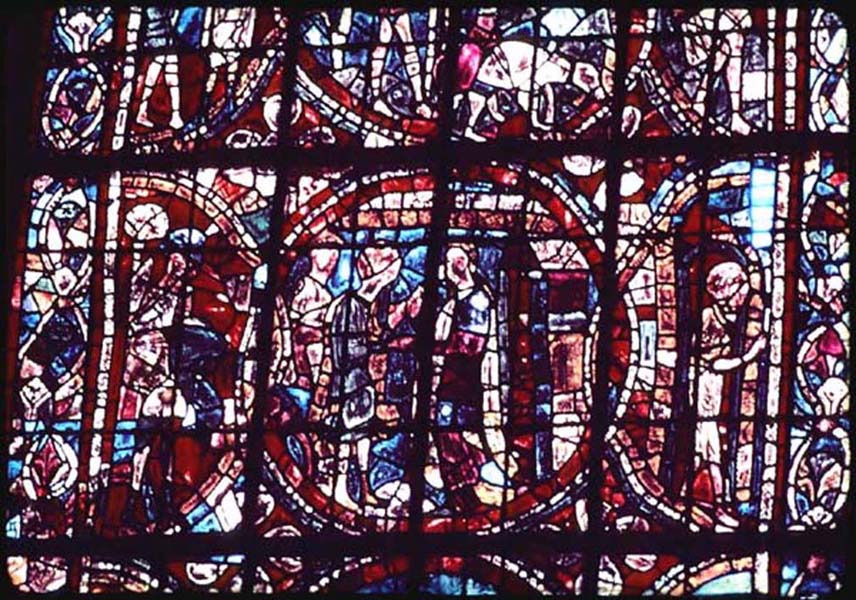 Transept, window A3, section 4