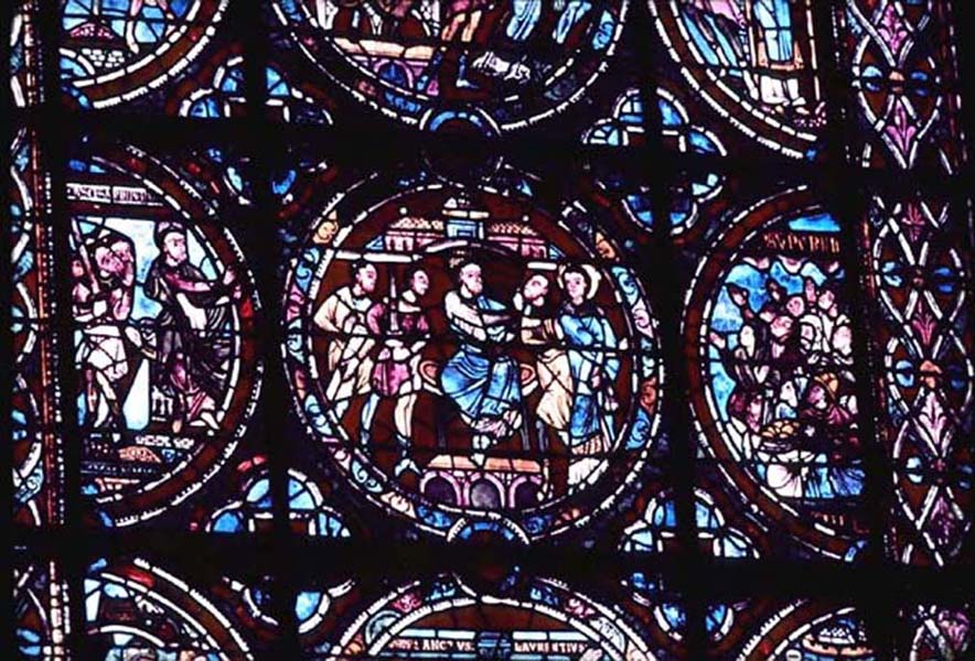 Choir, window X, section C
