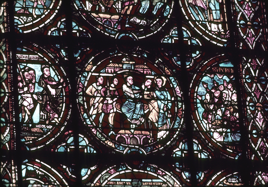 Choir, window X, section C